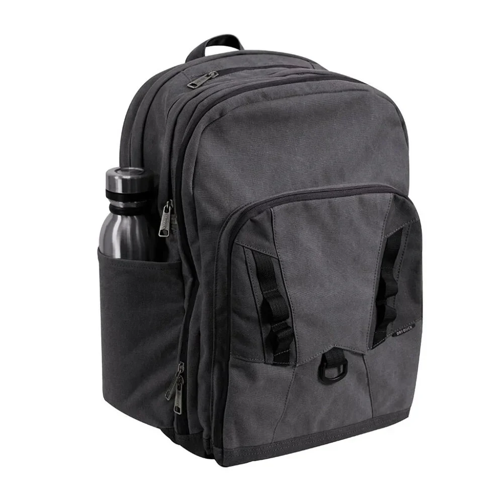 DRI DUCK - 32L Traveler Charcoal/Black Backpack/NWT